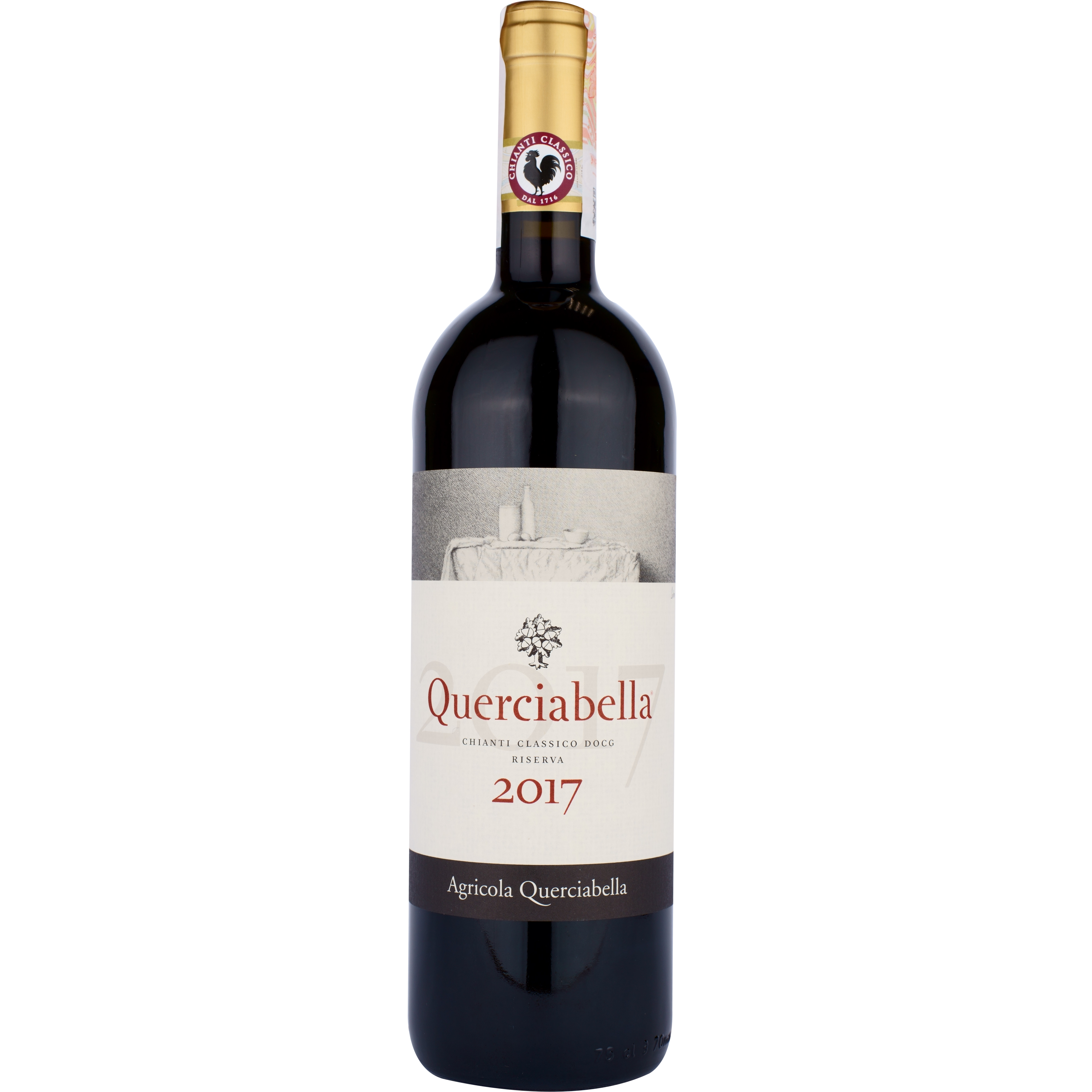 Вино Querciabella Chianti Classico Riserva DOCG, червоне, сухе, 0,75 л - фото 1