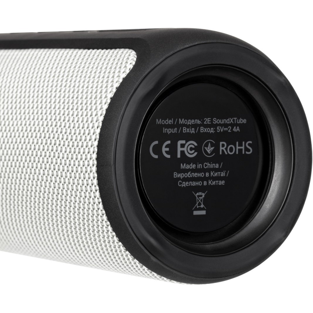 Портативна Bluetooth колонка 2E SoundXTube 30W TWS MP3 Wireless Waterproof Black-Grey - фото 4
