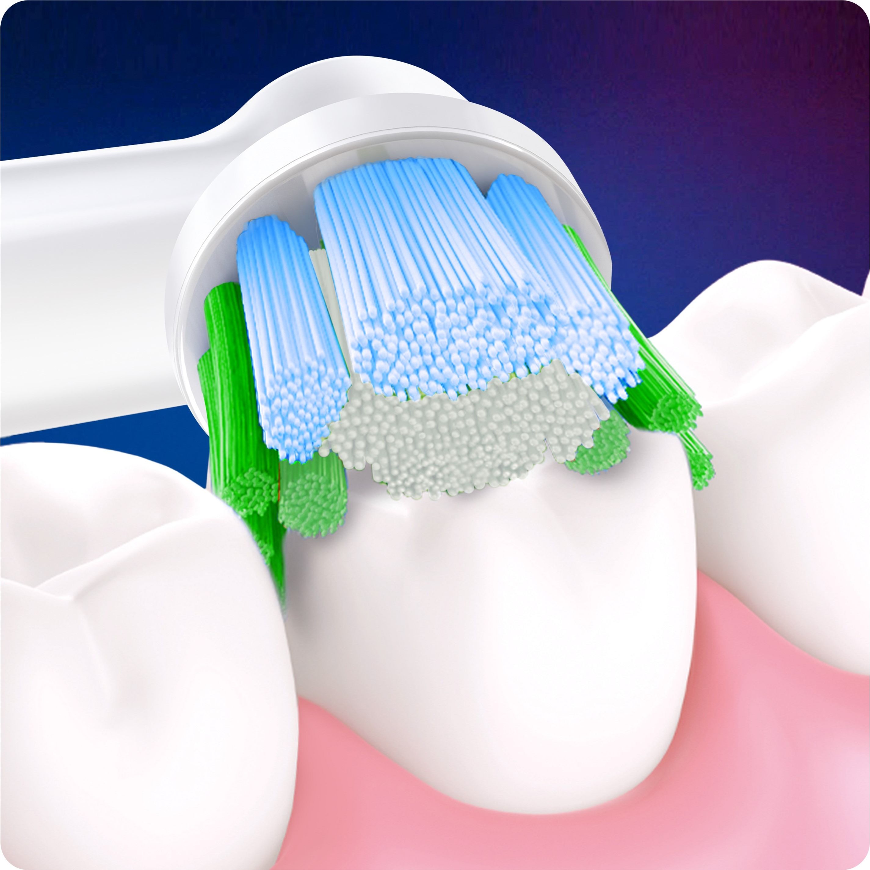 Сменные насадки к электрической зубной щетке Oral-B Pro Precision Clean EB18pRX 2 шт. - фото 4