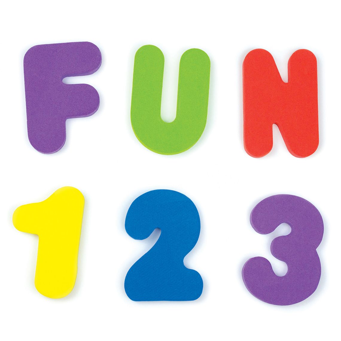 Набор игрушек для ванны Munchkin Буквы и цифры (1110802) - фото 1