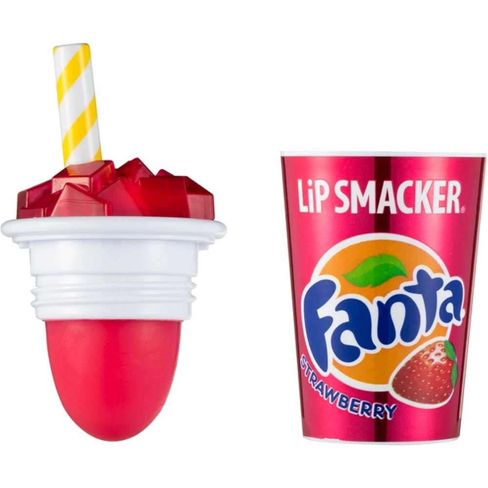 Бальзам для губ Lip Smacker Fanta Strawberry Balm 7.4 г (464547) - фото 1