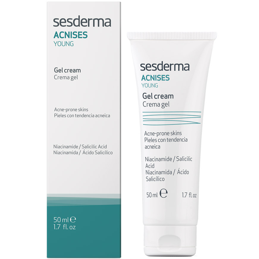 Крем-гель для молодой проблемной кожи Sesderma Acnises Young Gel Cream 50 мл - фото 1