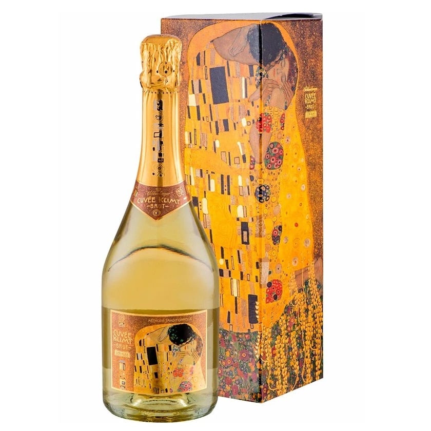 Игристое вино Schlumberger Cuvee Klimt, белое, брют, 11,5%, 0,75 л - фото 1