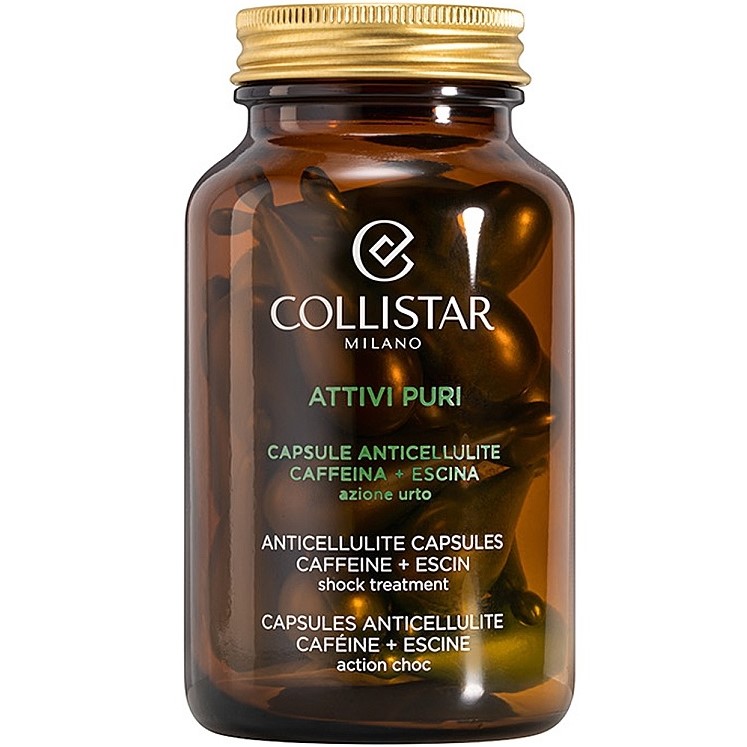 Антицеллюлитные капсулы Collistar Anticellulite Capsules Caffeine+Escin 56 мл (14х4 мл) - фото 1
