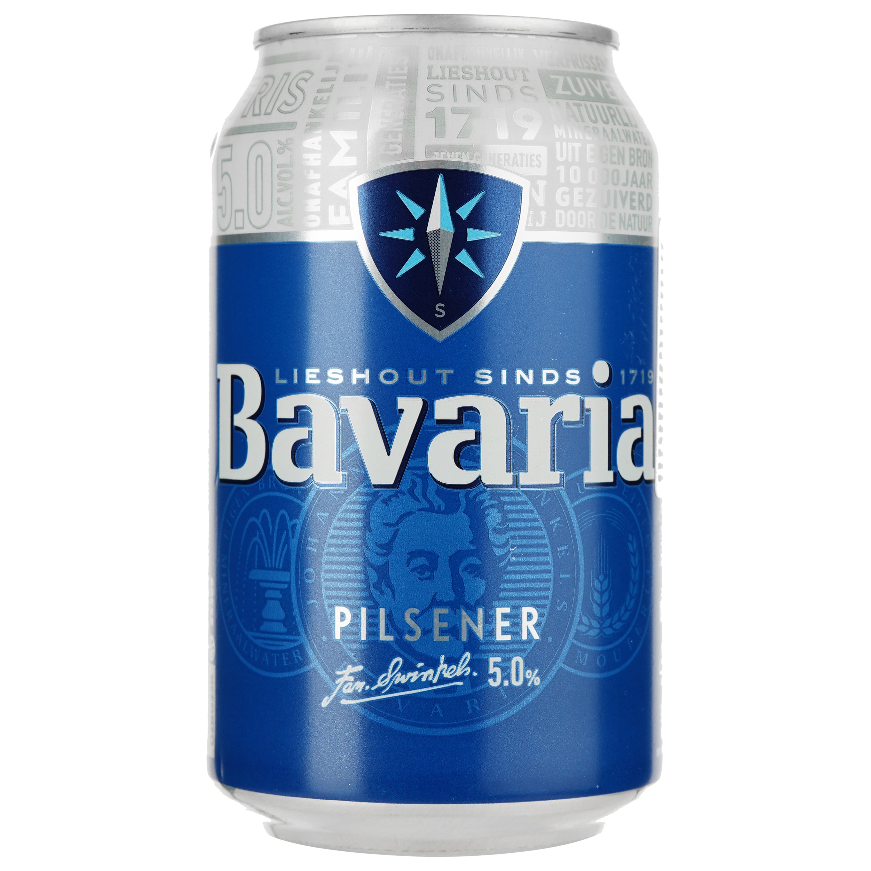 Пиво Bavaria Premium світле 5% 0.33 л з/б - фото 1