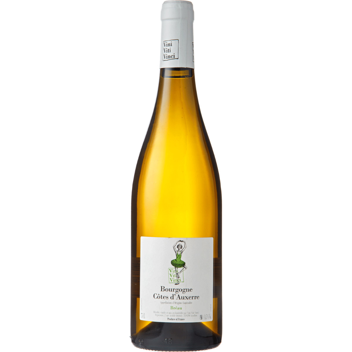 Вино Vini Viti Vinci Bourgogne Cote d'Auxerre Breau белое сухое 0.75 л - фото 1