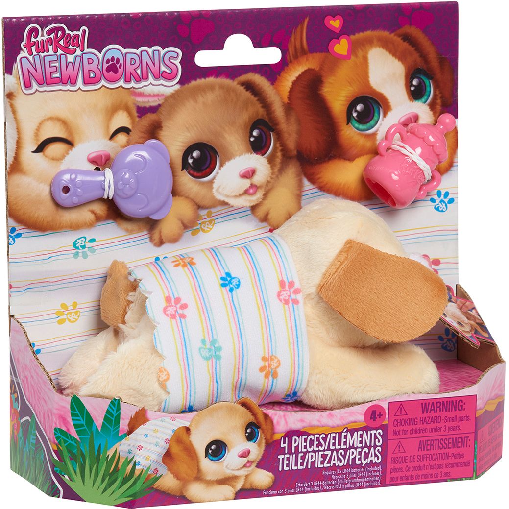 Интерактивная игрушка Furreal Friends Newborns Щенок (28074) - фото 10