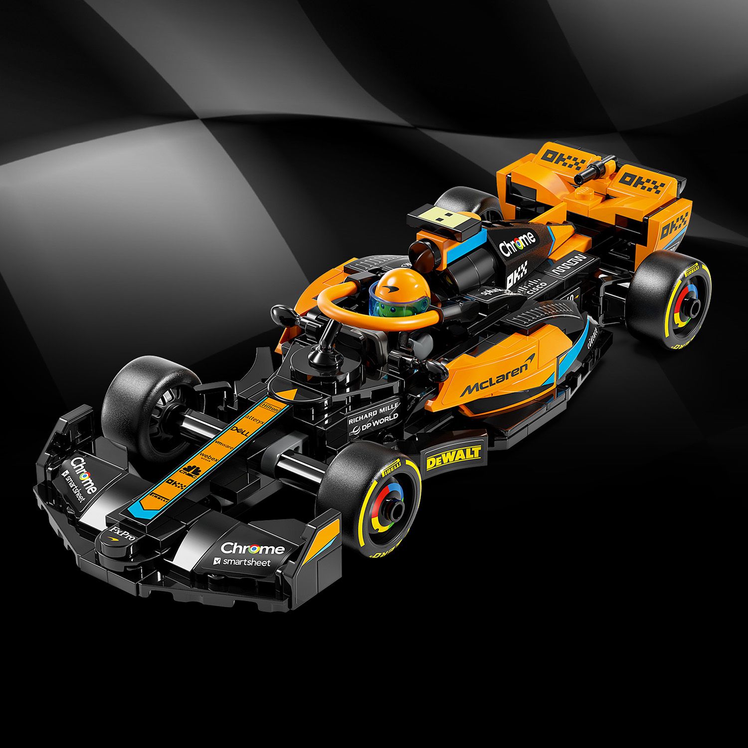 Конструктор LEGO Speed ​​Champions Автомобиль для гонки 2023 McLaren Formula 1, 245 деталей (76919) - фото 7