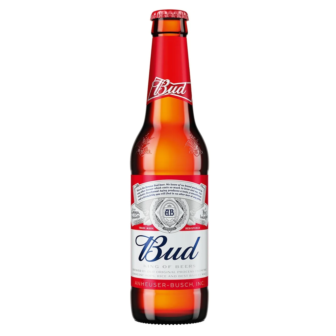 Пиво Bud, светлое, 5%, 0,33 л (911495) - фото 1