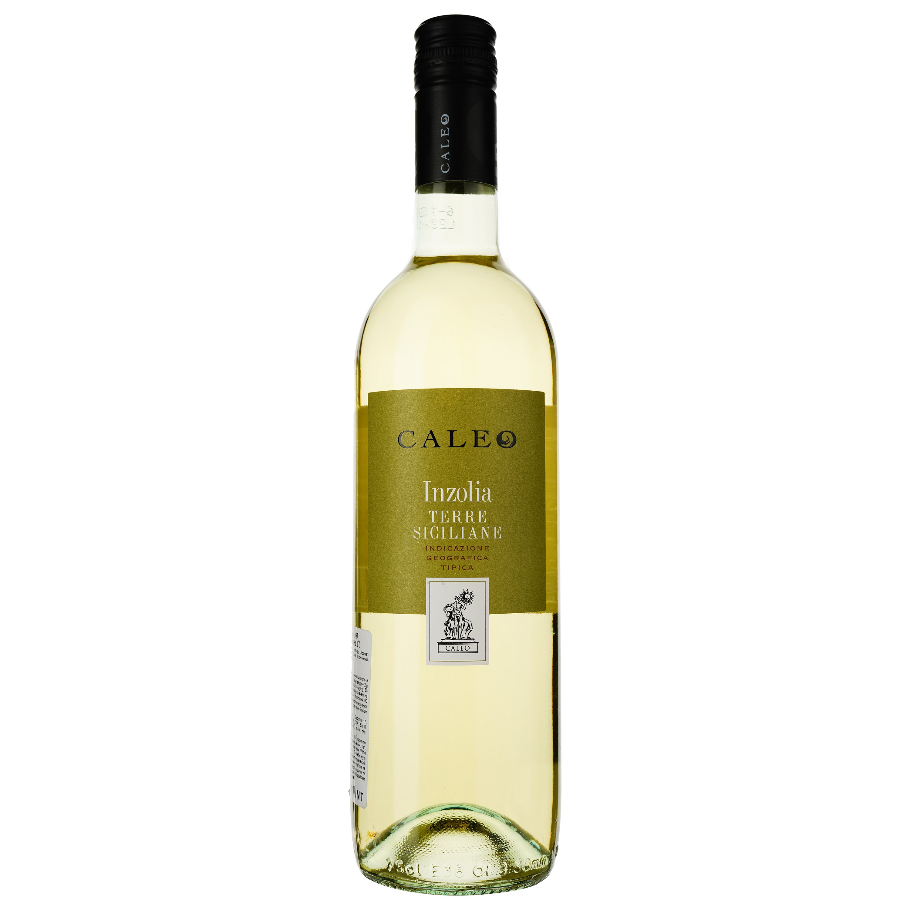 Вино Caleo Inzolia Terre Siciliane IGT, белое, сухое, 0,75 л - фото 1