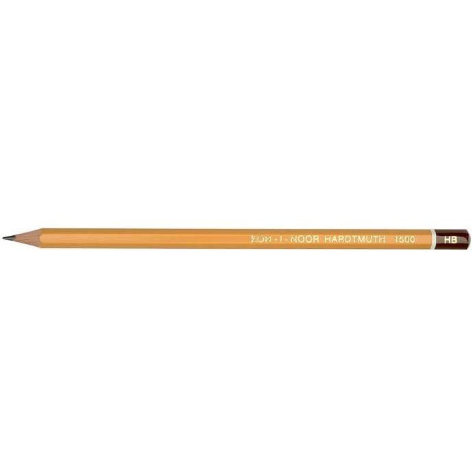 Олівець графітний Koh-i-Noor HB 3 шт. (1500.HB/P) - фото 2