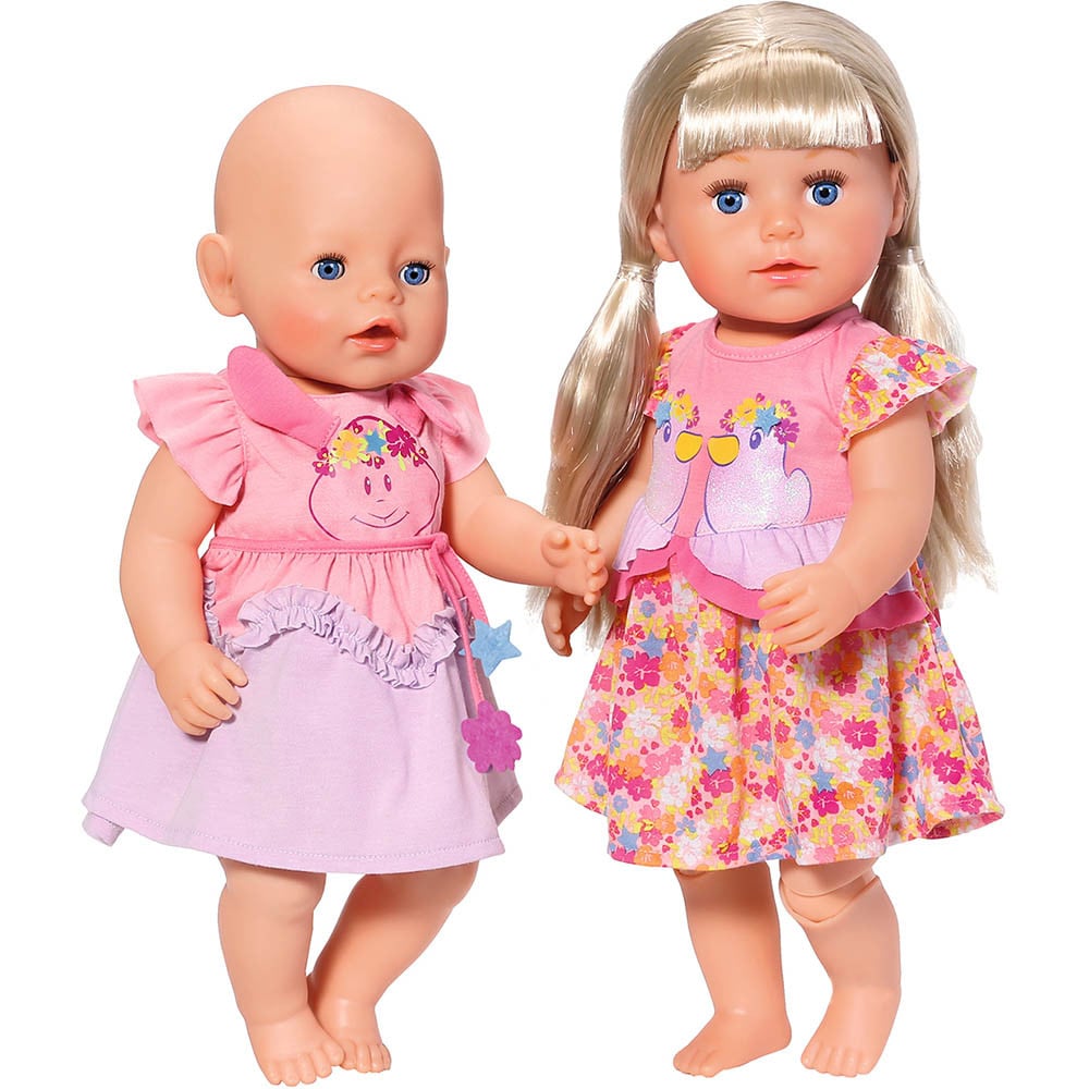 Одежда для куклы Baby Born Праздничное платье с уточками (824559-1) - фото 4