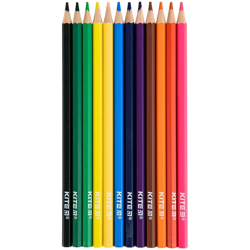 Кольорові олівці Kite Dogs 12 шт. (K22-051-1) - фото 3