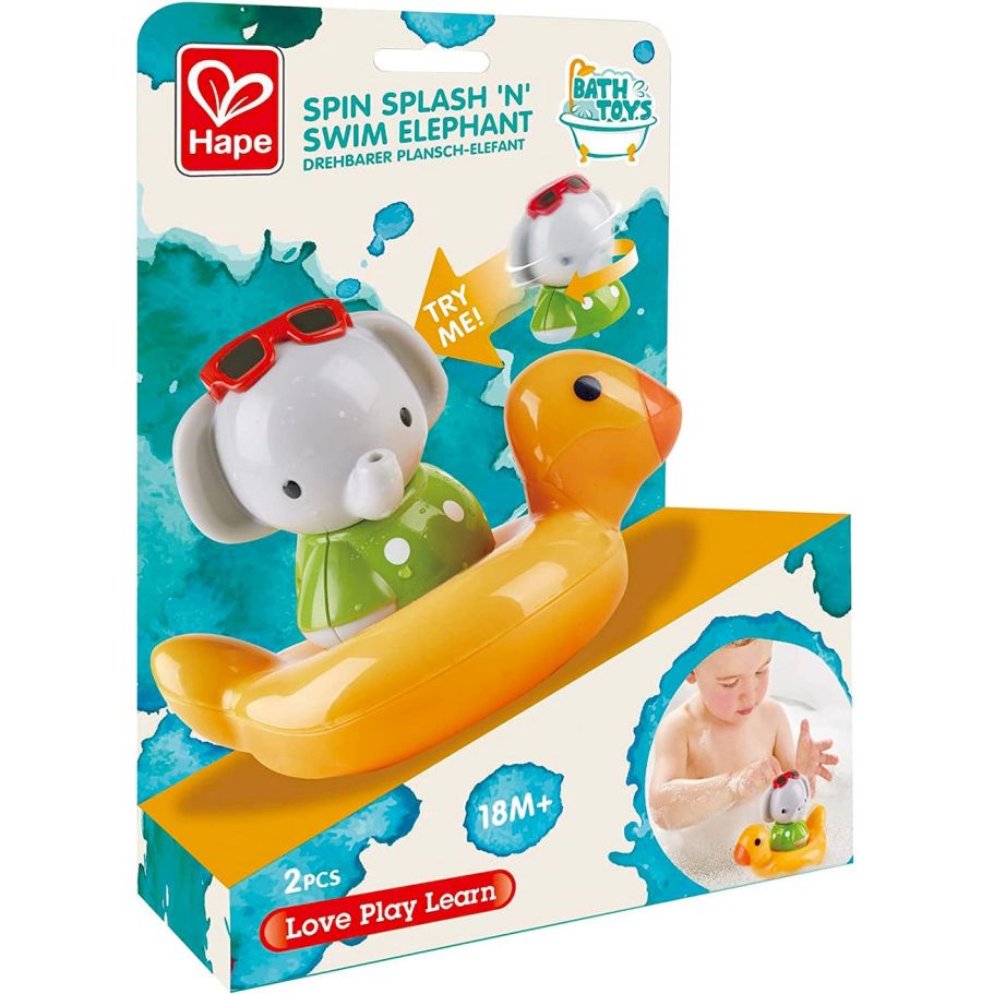 Іграшка для ванної Hape з термометром Слоненя (E0222) - фото 7