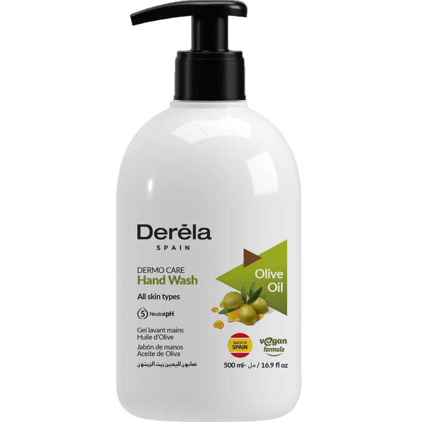 Жидкое мыло Derela Olive Oil, 500 мл - фото 1