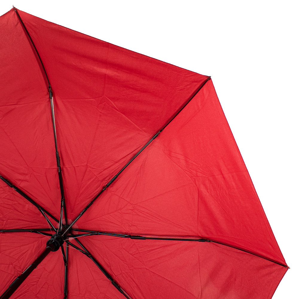 Женский складной зонтик полуавтомат Eterno 95 см красный - фото 3