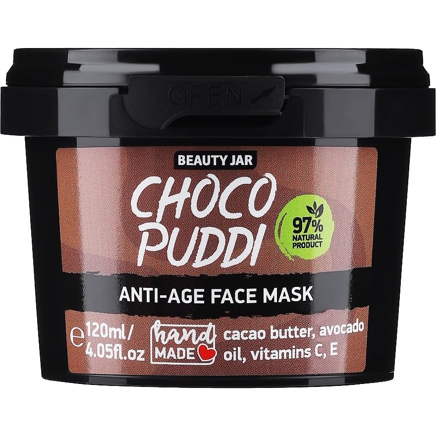 Маска для лица Beauty Jar Choco Puddi Anti-Age Face Mask антивозрастная питательная 120 мл - фото 1