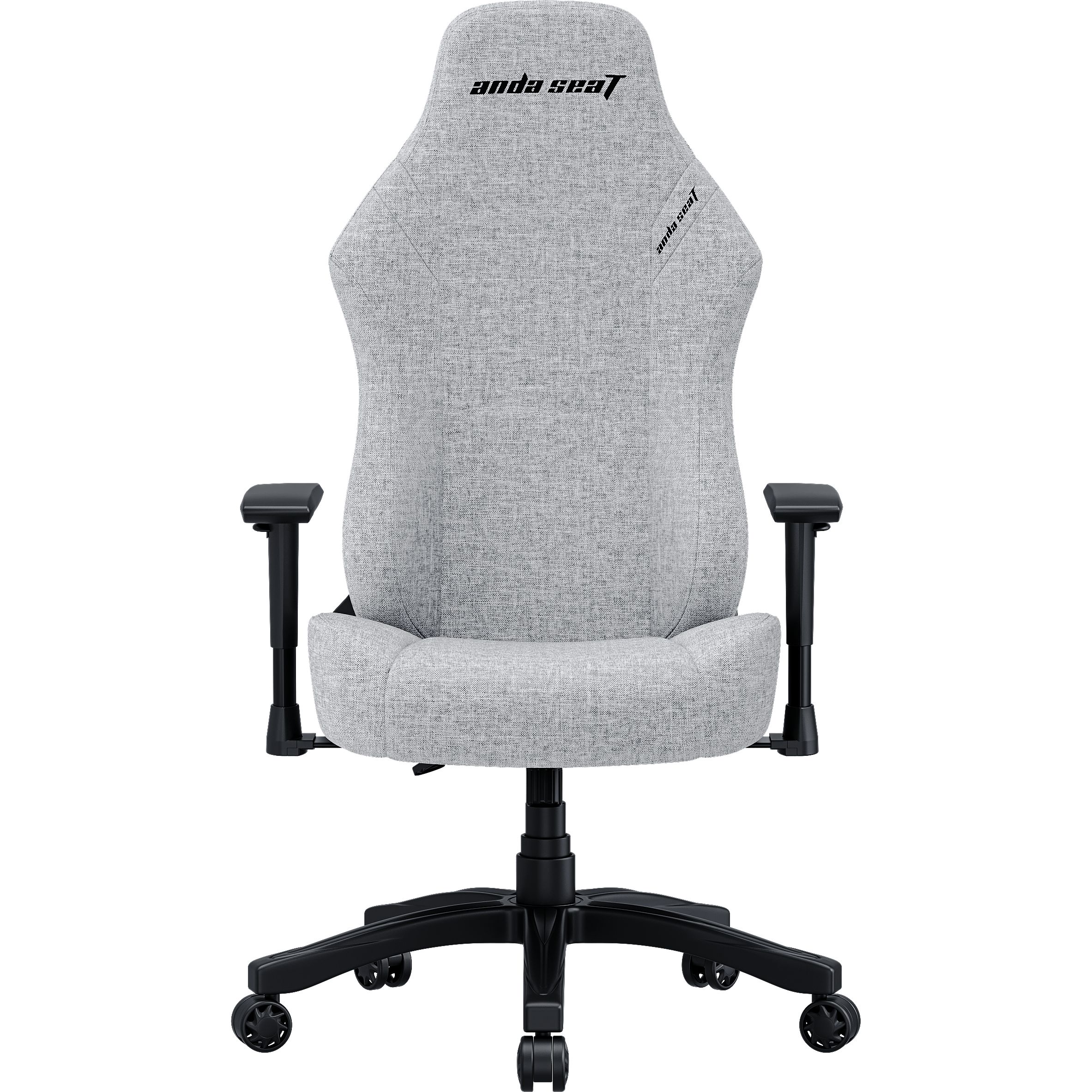 Крісло ігрове Anda Seat Luna Size L Grey Fabric (AD18-44-G-F) - фото 6