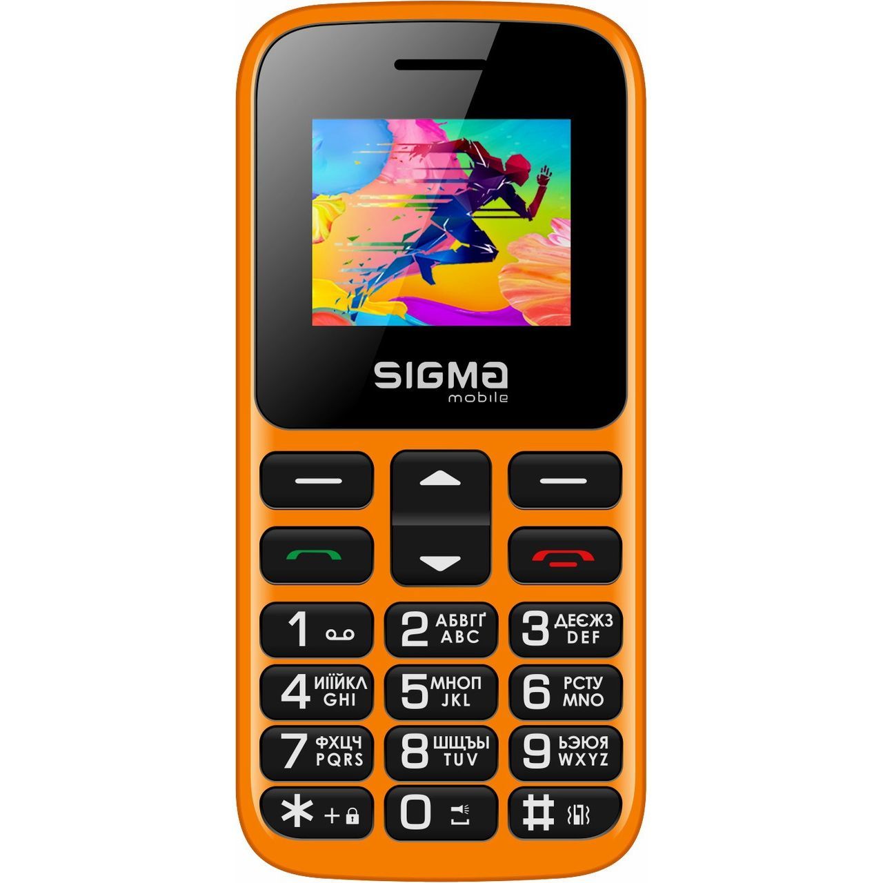 Мобільний телефон Sigma Comfort 50 CF113 HIT2020 Orange (UA UCRF) - фото 1