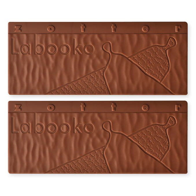 Шоколад молочний Zotter Labooko Nicaragua 50% Milk Chocolate органічний 70 г (2 шт. х 35 г) - фото 2