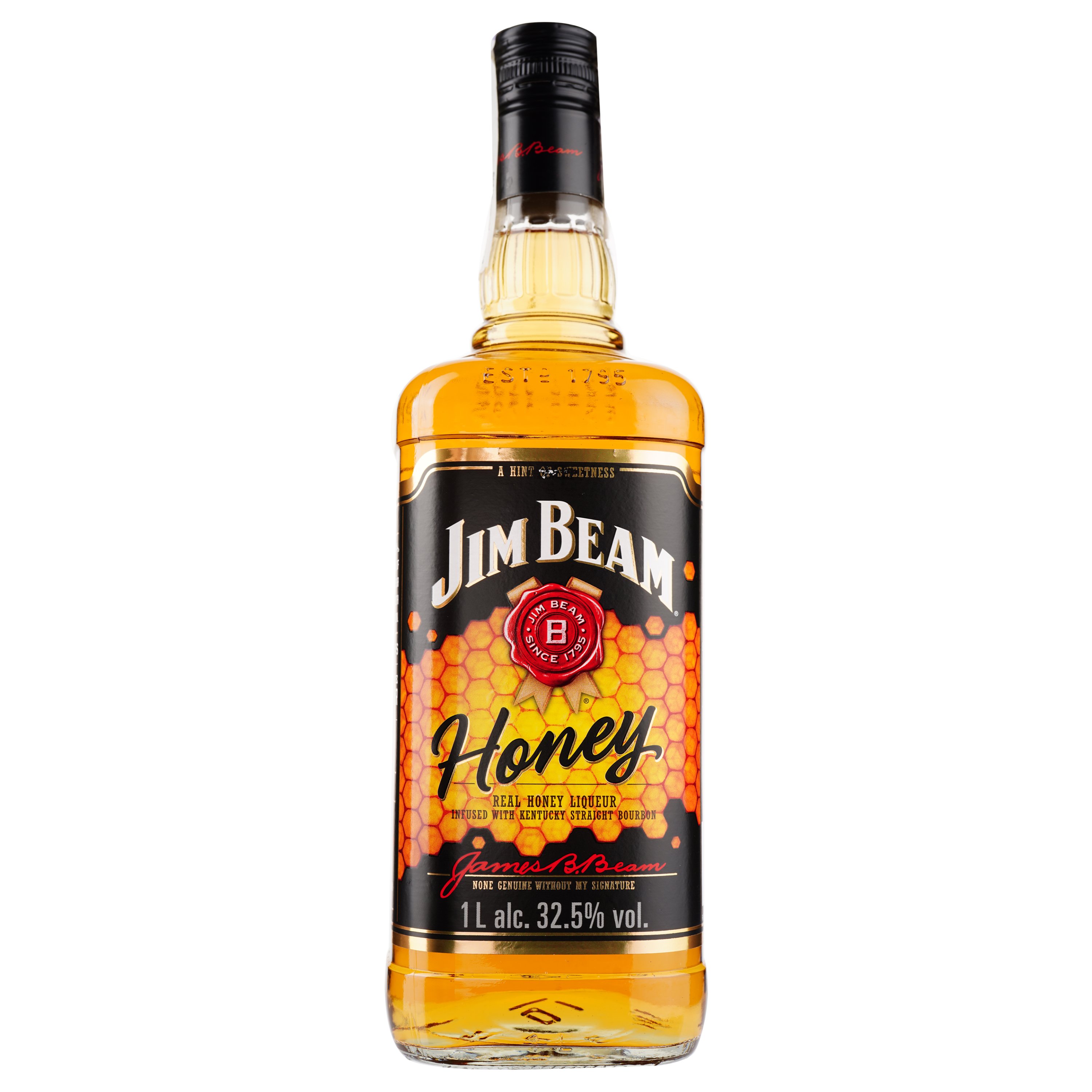 Ликер Jim Beam Honey 32.5% 1 л - фото 1