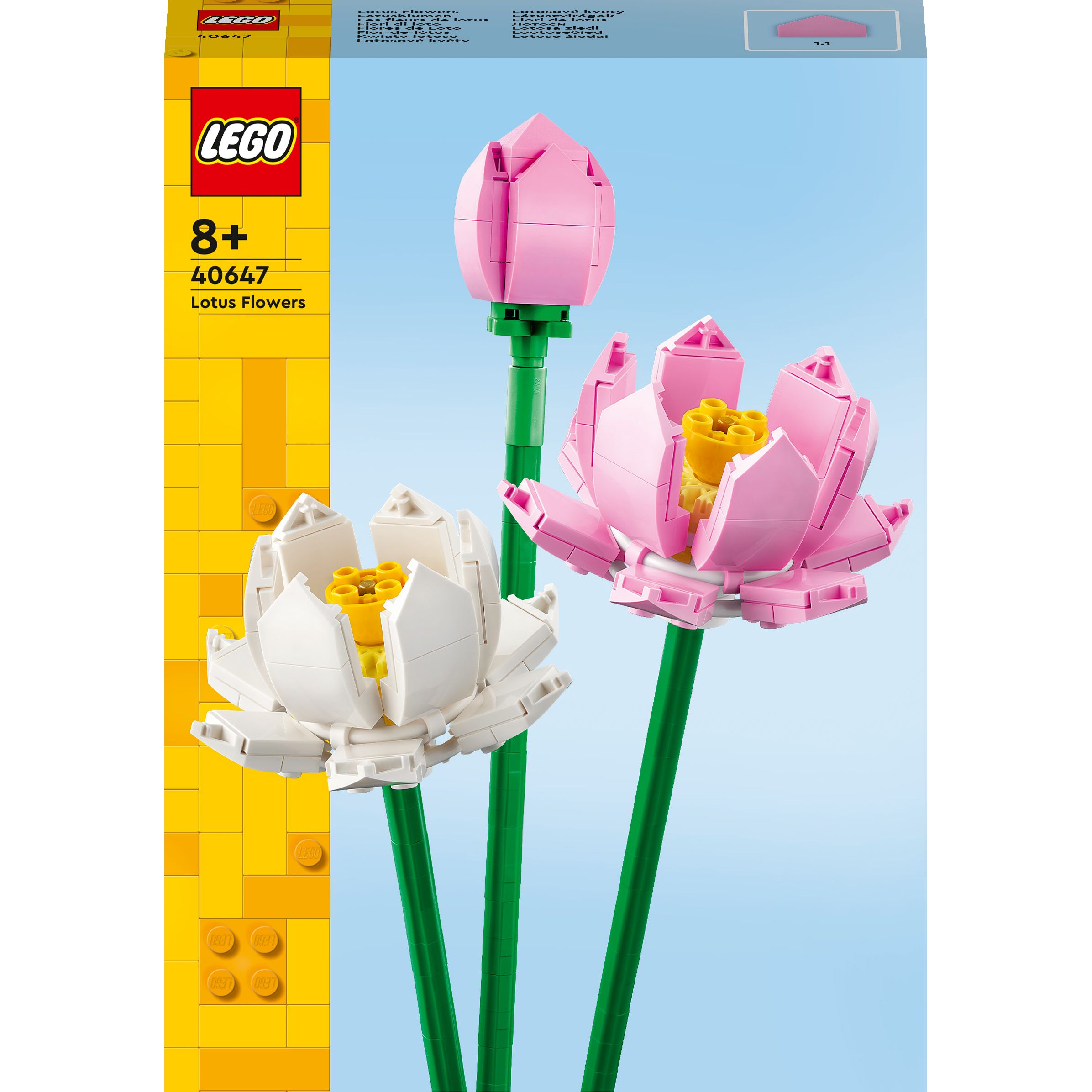 Конструктор LEGO Icons Цветы лотоса 220 детали (40647) - фото 1