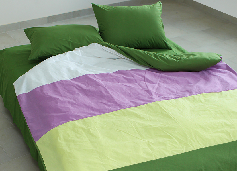 Комплект постільної білизни TAG Tekstil 2-спальний Різнокольоровий 000163780 (CM-R13) - фото 2