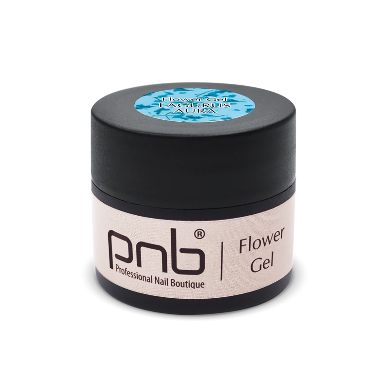 Цветочный гель PNB UV/LED Flower Gel Lagurus Aura 5 мл - фото 2