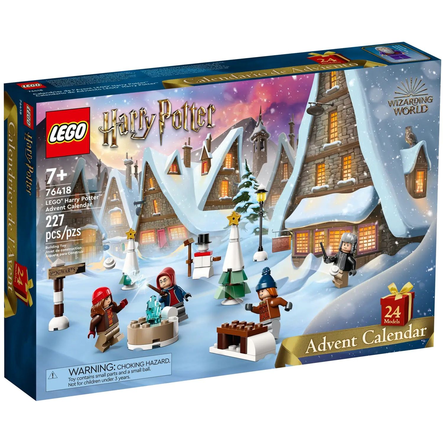 Конструктор LEGO Harry Potter Новогодний календарь 2023, 227 деталей (76418) - фото 1