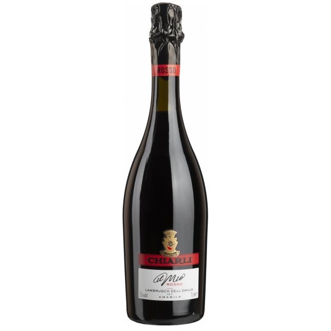 Вино игристое Chiarli Lambrusco dell 'Emilia Rosso, красное, сладкое, 7,5%, 0,75 л (78) - фото 1