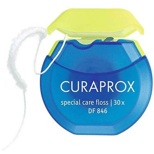 Зубная нить Curaprox Implant saver нейлоновая 30 м - фото 3