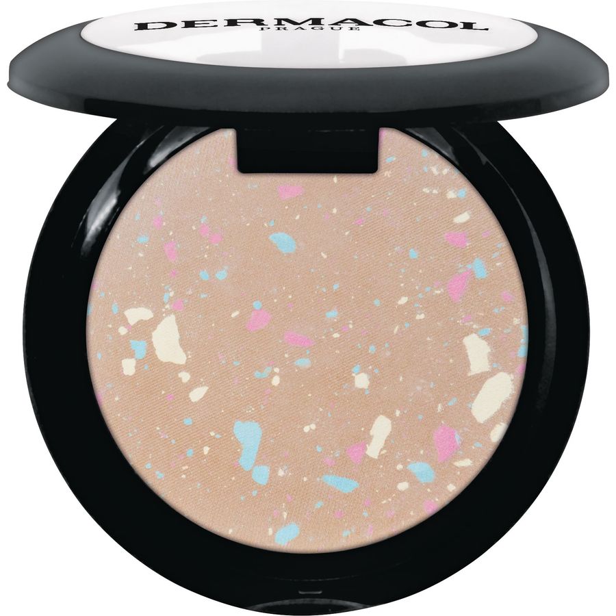 Мінеральна компактна пудра Dermacol Mosaic Mineral Compact Powder, №03, 8.5 г - фото 3