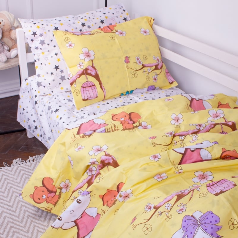 Комплект постельного белья MirSon Kids Time 17-0524 Kitty, детский - фото 2