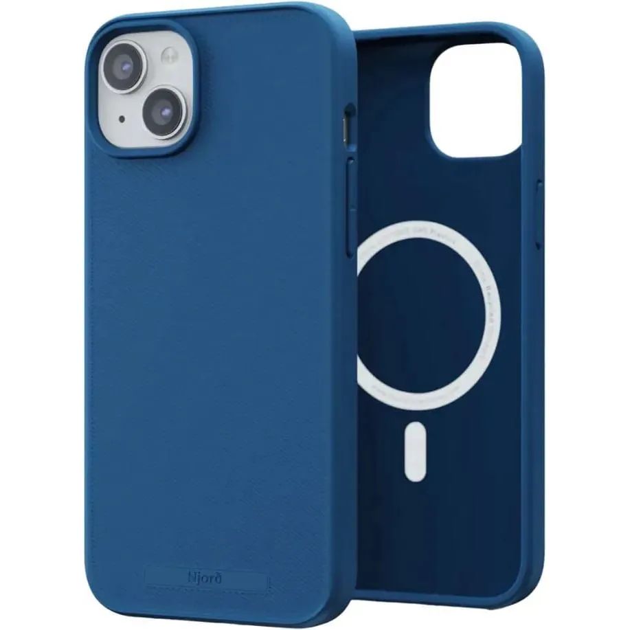 Чохол-накладка Njord 100% GRS MagSafe Case Blue для iPhone 15 Plus - фото 1