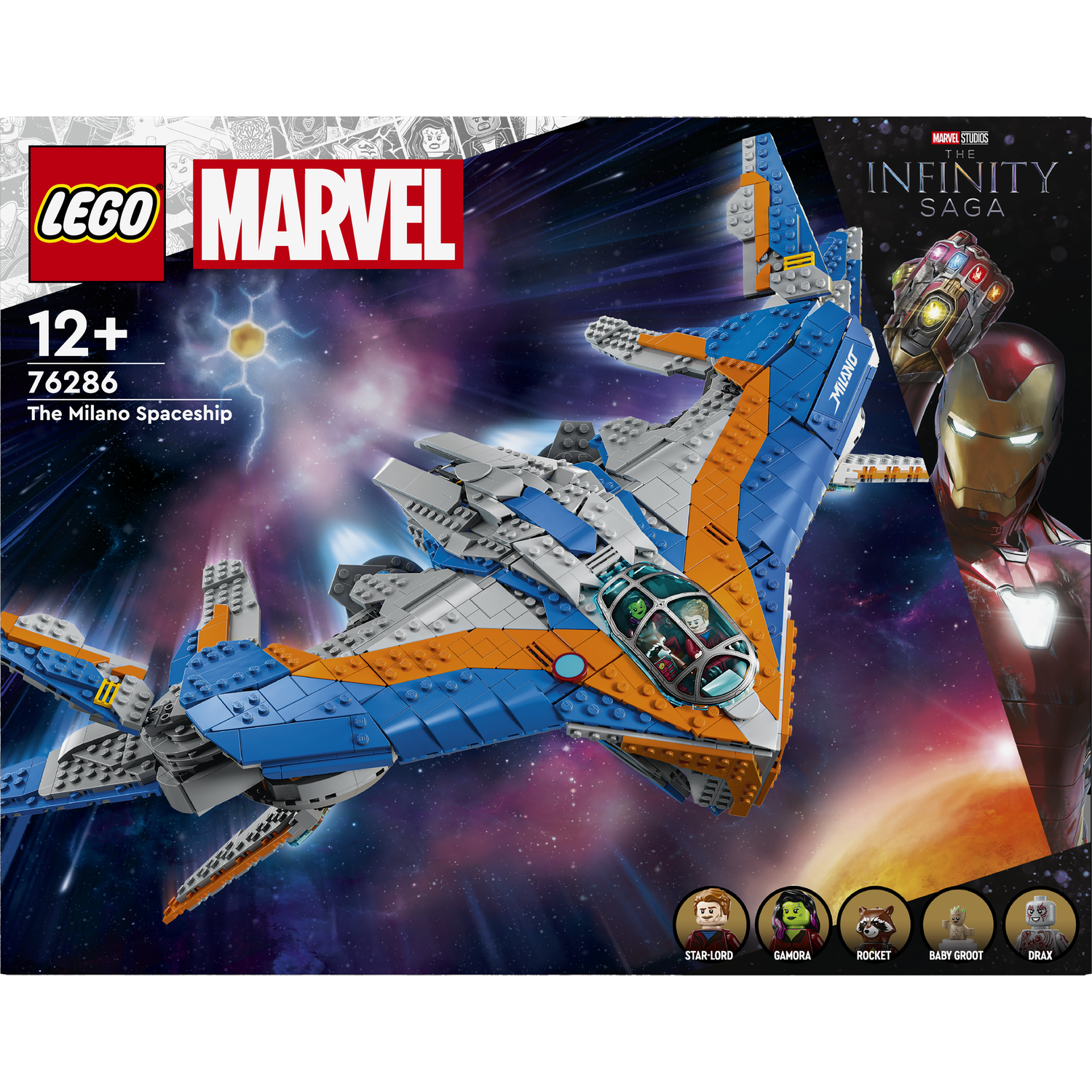 Конструктор LEGO Super Heroes Marvel Часовые Галактики: Милано 2090 деталей (76286) - фото 1