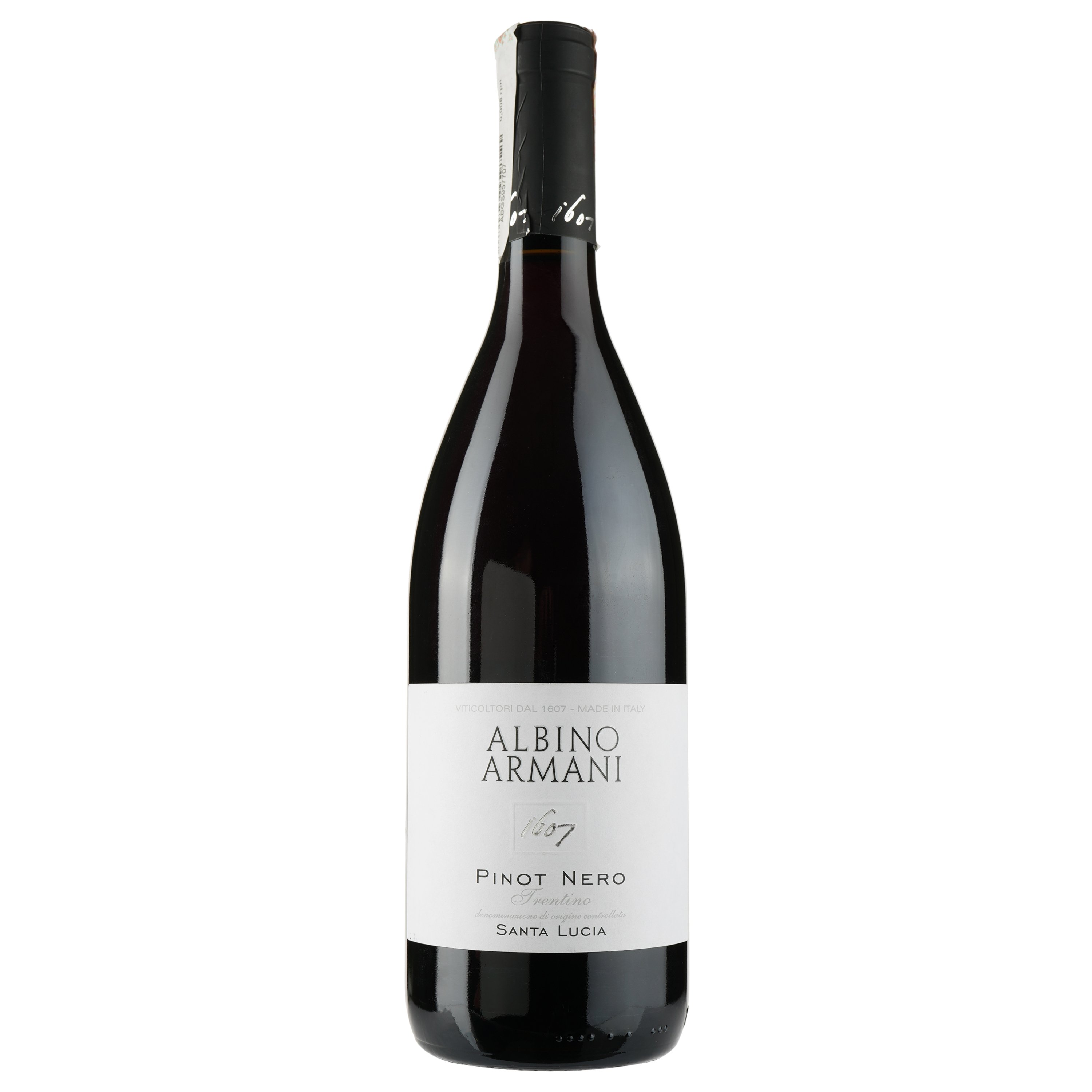 Вино Albino Armani Pinot Nero Trentino Santa Lucia DOC, червоне, сухе, 12,5%, 0,75 л - фото 1