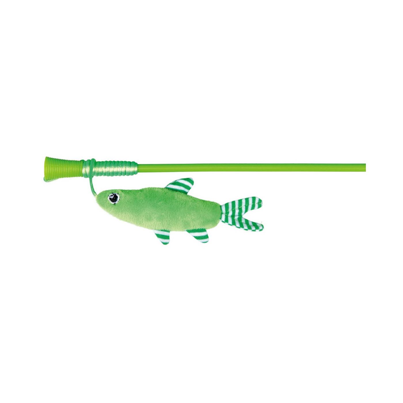 Іграшка для котів Trixie Вудка з рибкою, 42 см (45742) - фото 1