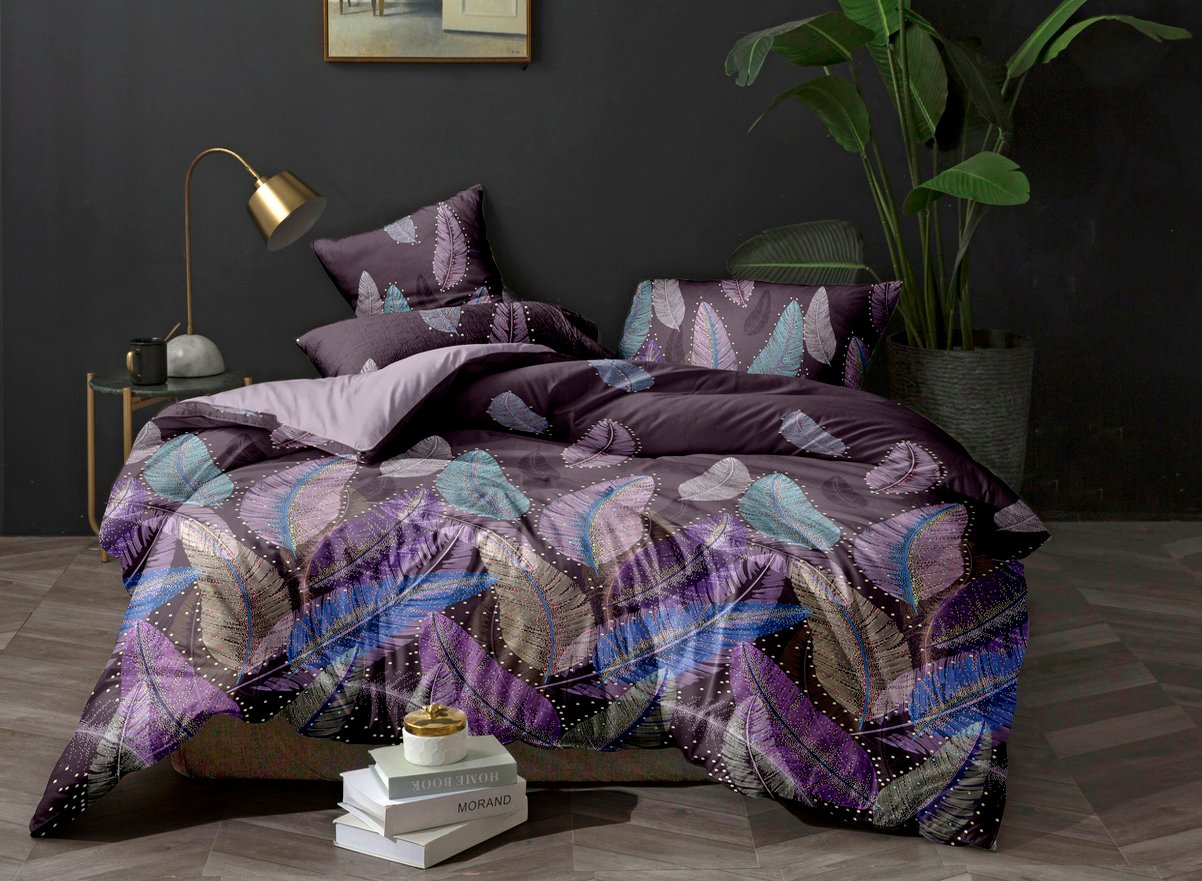 Комплект постельного белья Ecotton, евростандарт, 4 единицы, разноцвет (22775) - фото 1