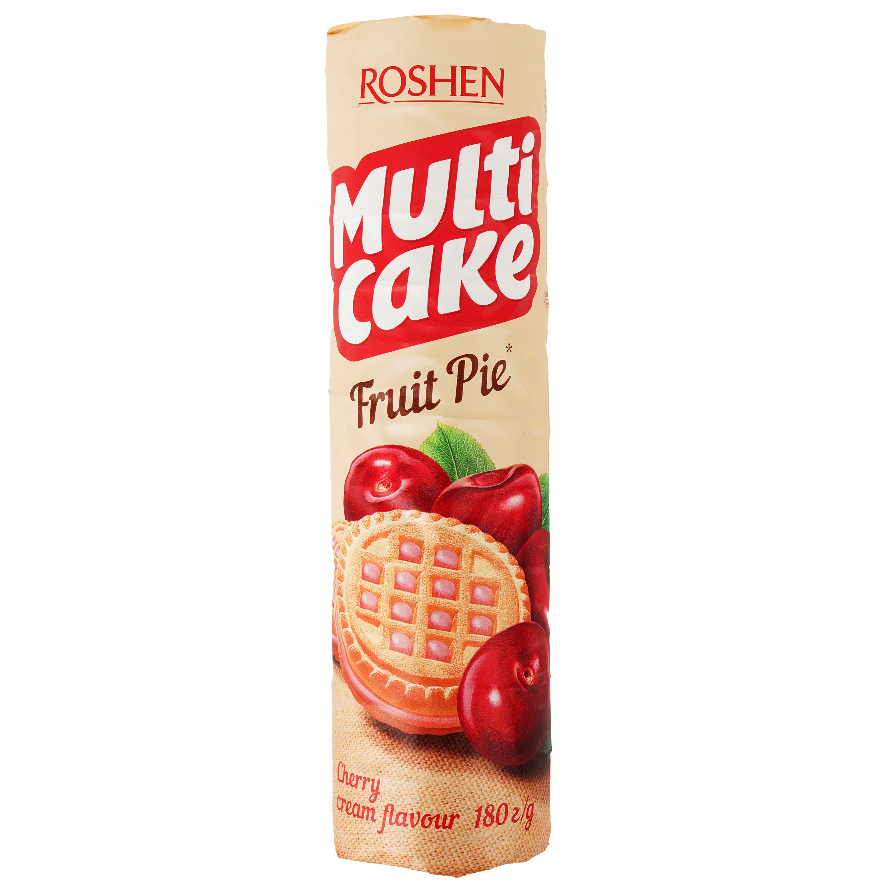 Печенье Roshen Multicake Fruit Pie вишня-крем 180 г (929690) - фото 1