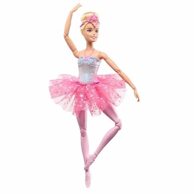 Кукла Barbie серии Dreamtopia Сияющая балерина Волшебные огни, 30 см (HLC25) - фото 2