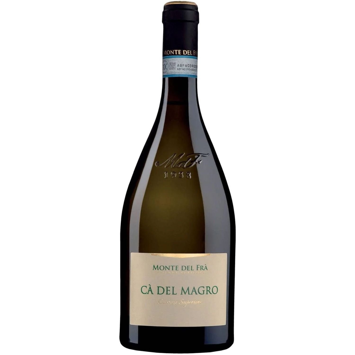 Вино Monte Del Fra Custoza Superiore CA`Del Magro DOC, біле, сухе, 0,75 л - фото 1
