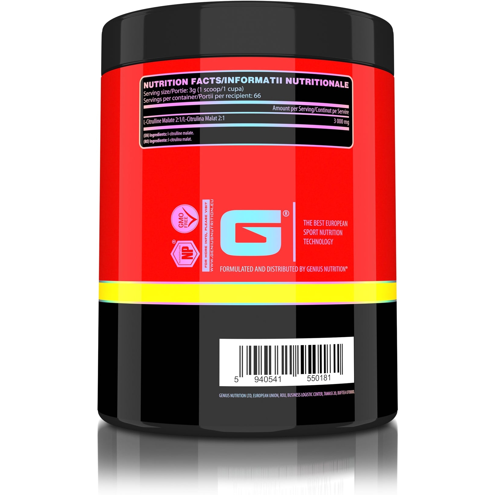 Передтренік Genius Nutrition Citruline 200 г - фото 2