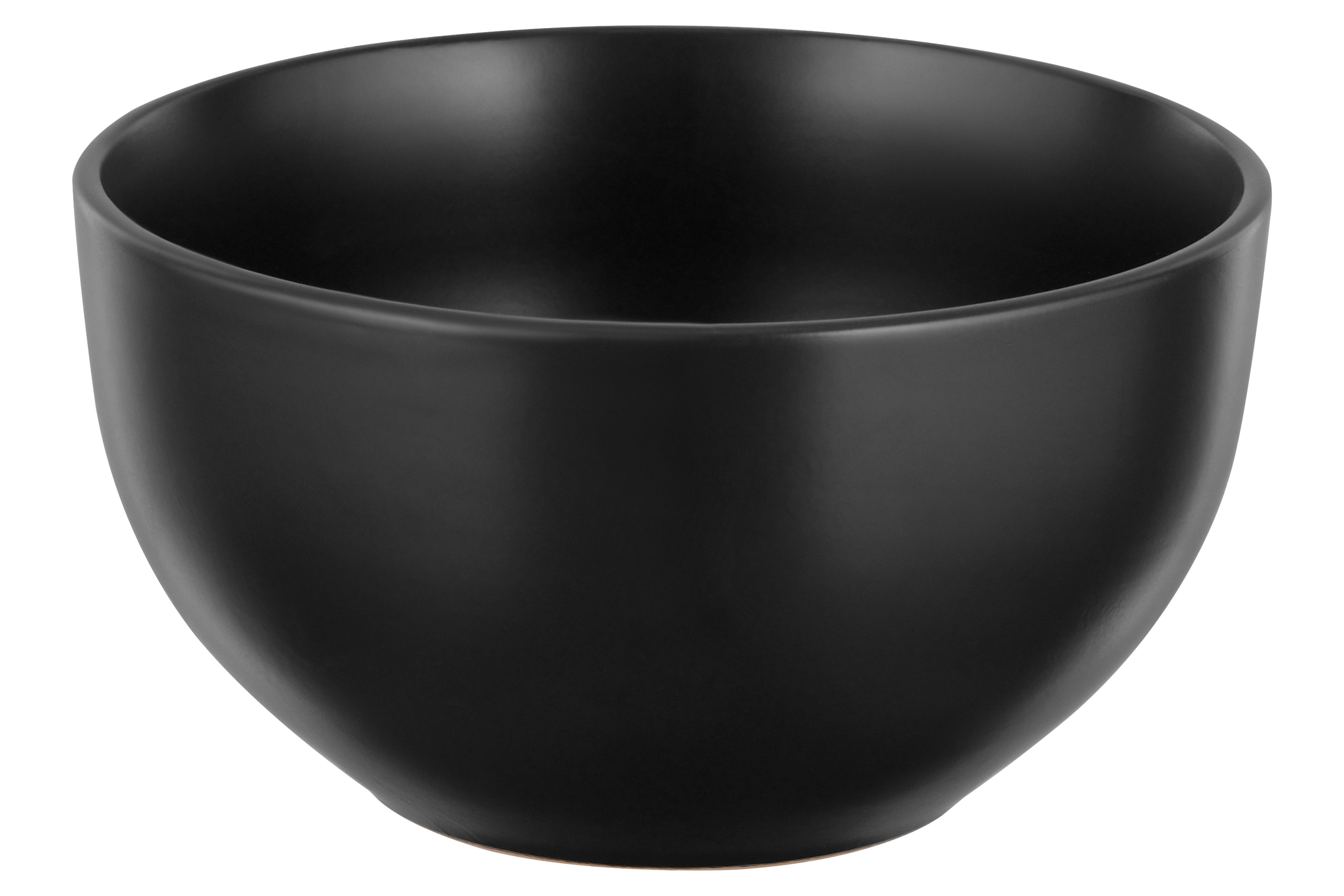 Салатник Ardesto Molize, керамика, 14,5 см, черный (AR2914MB) - фото 1