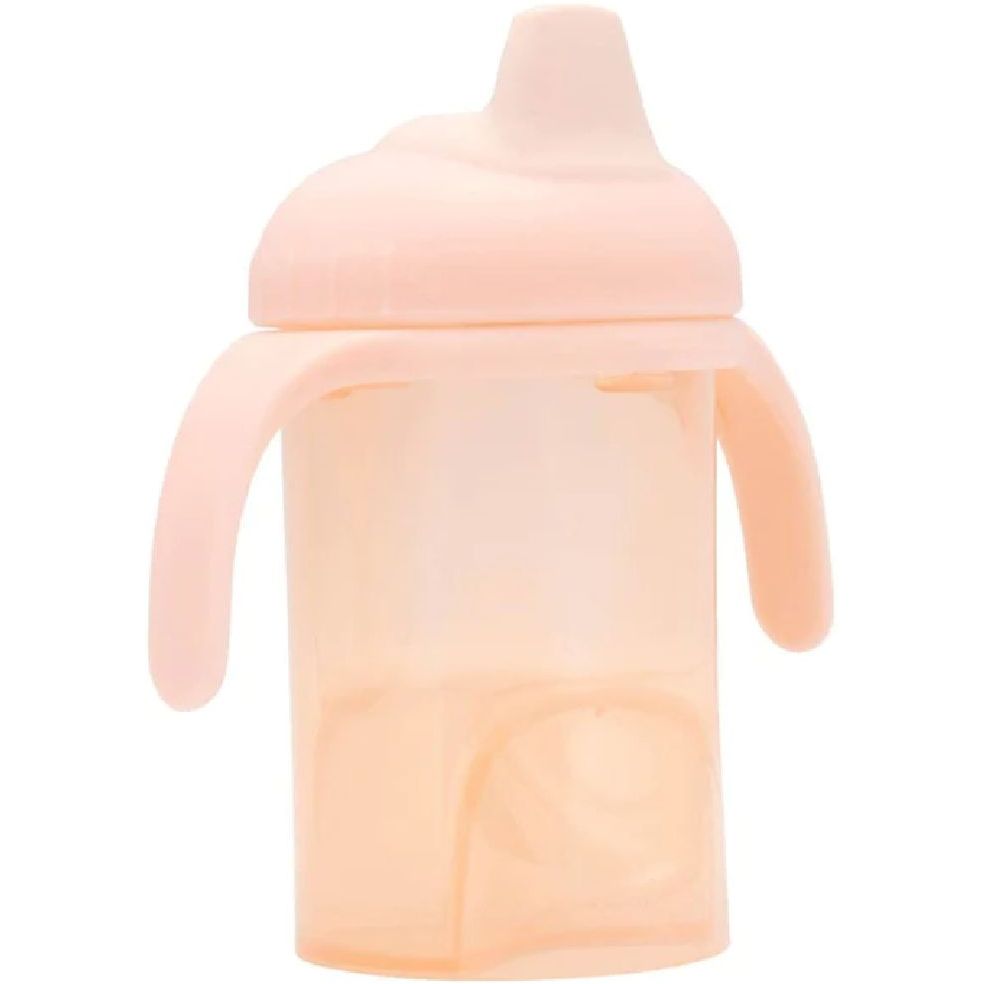 Чашка-непроливайка Difrax Non-Spill Sippy Cup Soft із силіконовим носиком 250 мл Blossom (704 Blossom) - фото 1