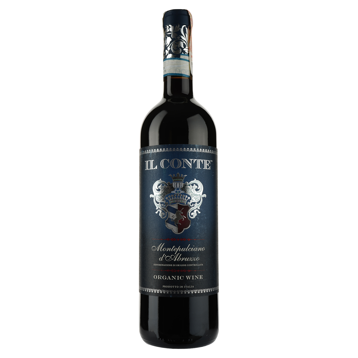 Вино Mare Magnum Montepulciano d'Abruzzo Il Conte Organic, красное, сухое, 13,5%, 0,75 л - фото 1