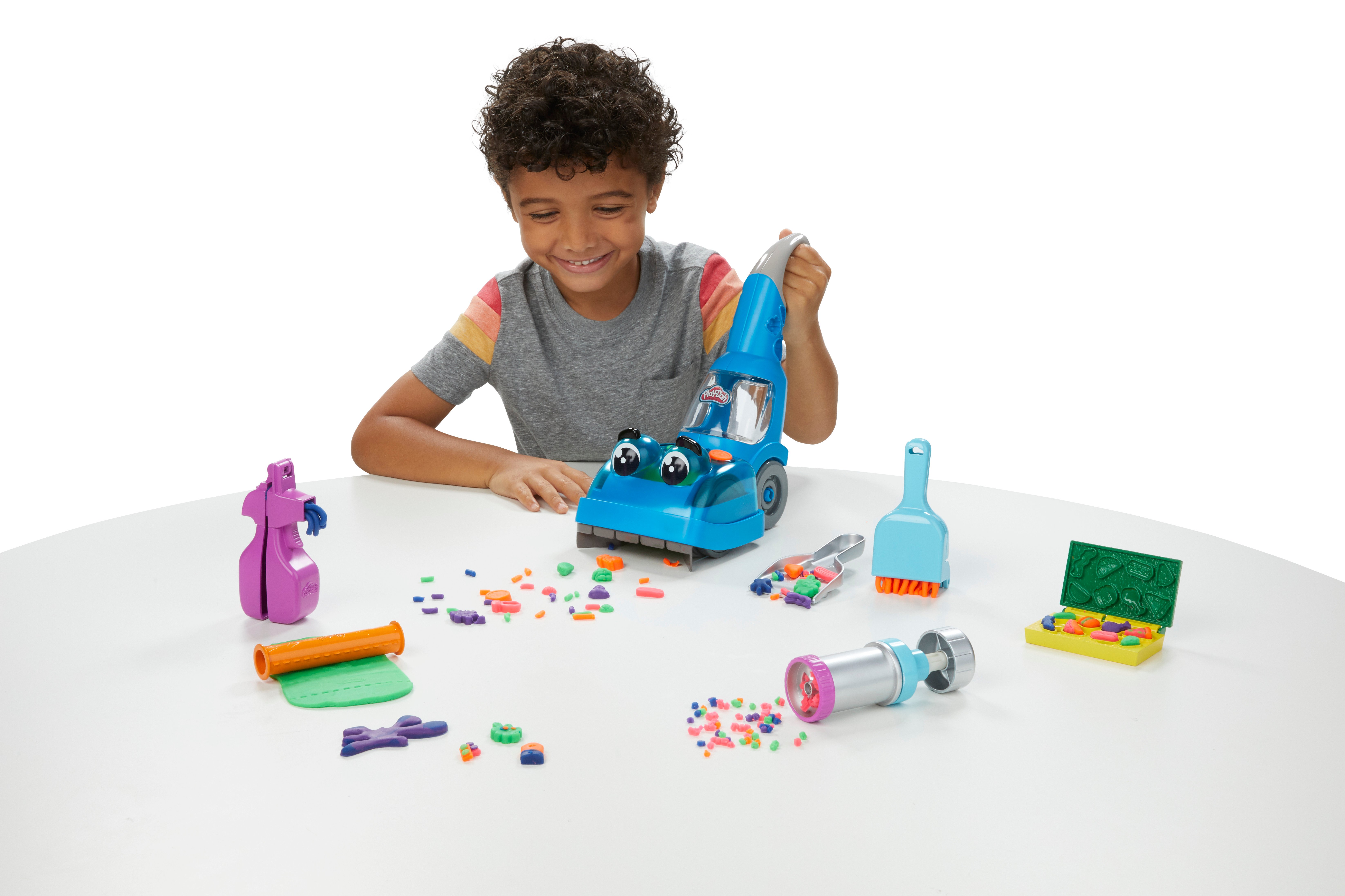 Набор для творчества с пластилином Play-Doh Пылесос Zoom Zoom (F3642) - фото 7