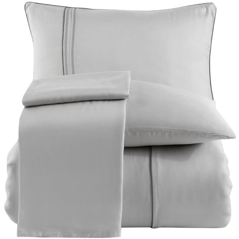 Комплект постельного белья Hobby Silk-Modal евро серый (606549_2,0) - фото 4