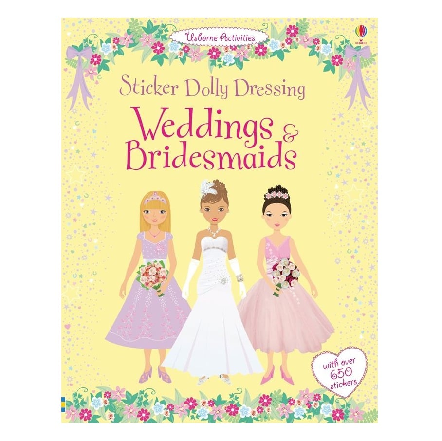 Sticker Dolly Dressing Weddings & Bridesmaids - Fiona Watt, Lucy Bowman, англ. язык (9781409536918) - фото 1