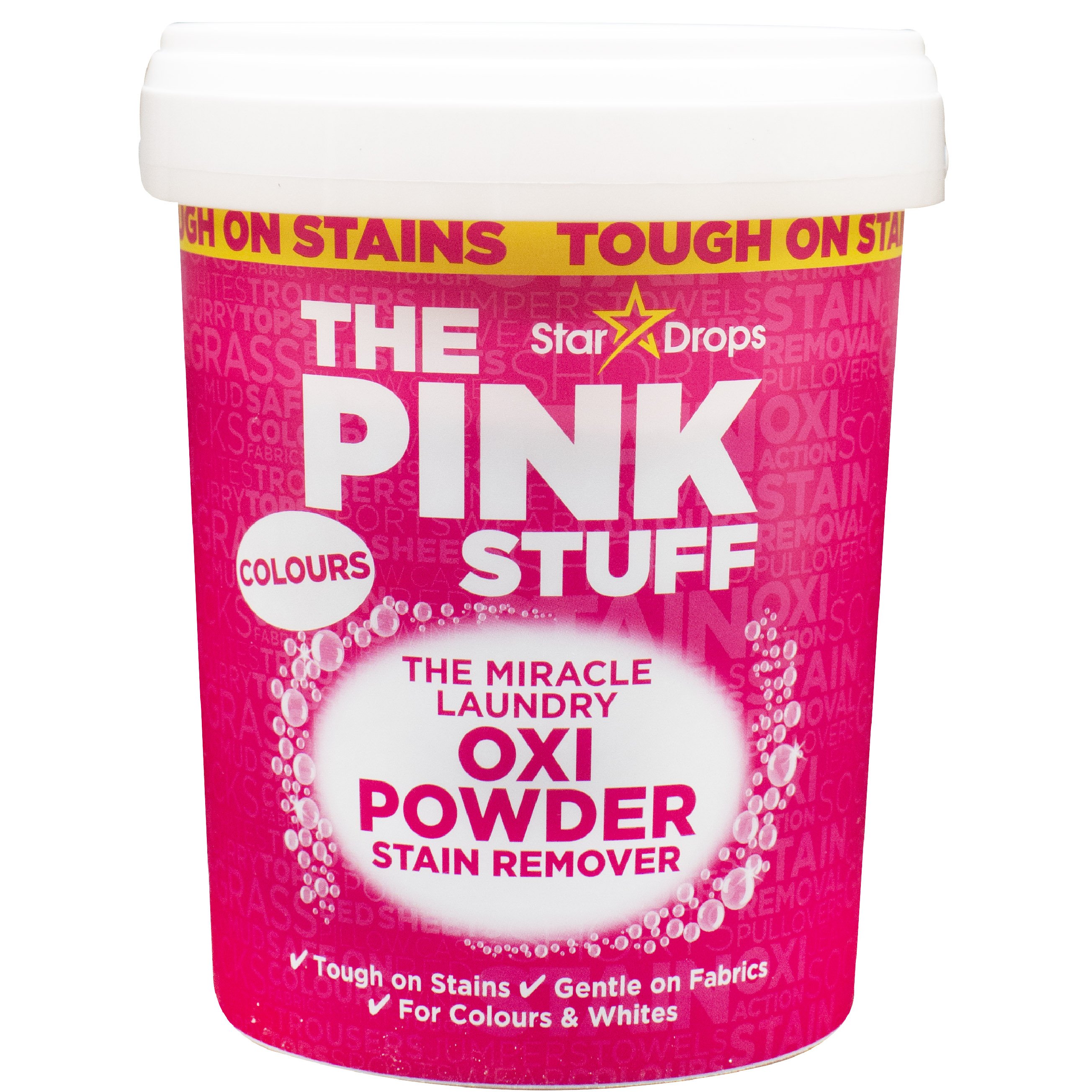 Порошок-плямовивідник The Pink Stuff для кольорових і білих речей 1 кг - фото 1
