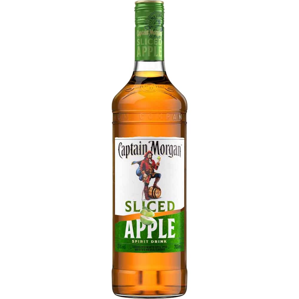 Ромовый напиток Captain Morgan Sliced Apple, 25%, 0,7 л - фото 1